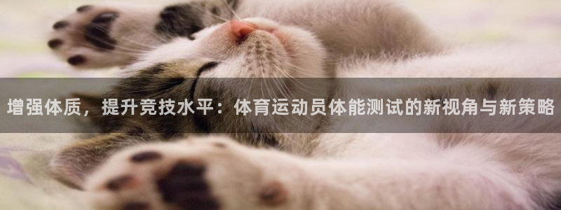 增强体质，提升竞技水平：体育运动员体能测试的新视角与新策略